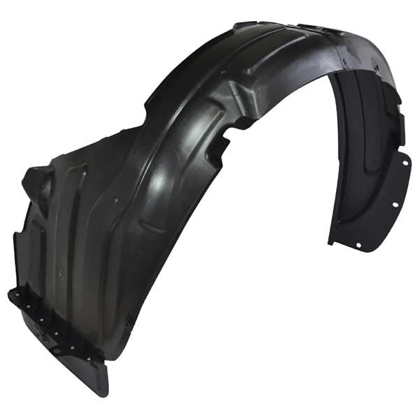 Plastic wheel housing